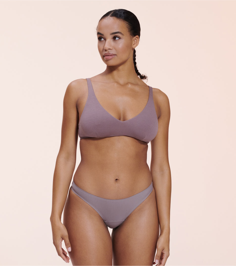 Invisible Brazilian - Recycled Nylon - Mocha