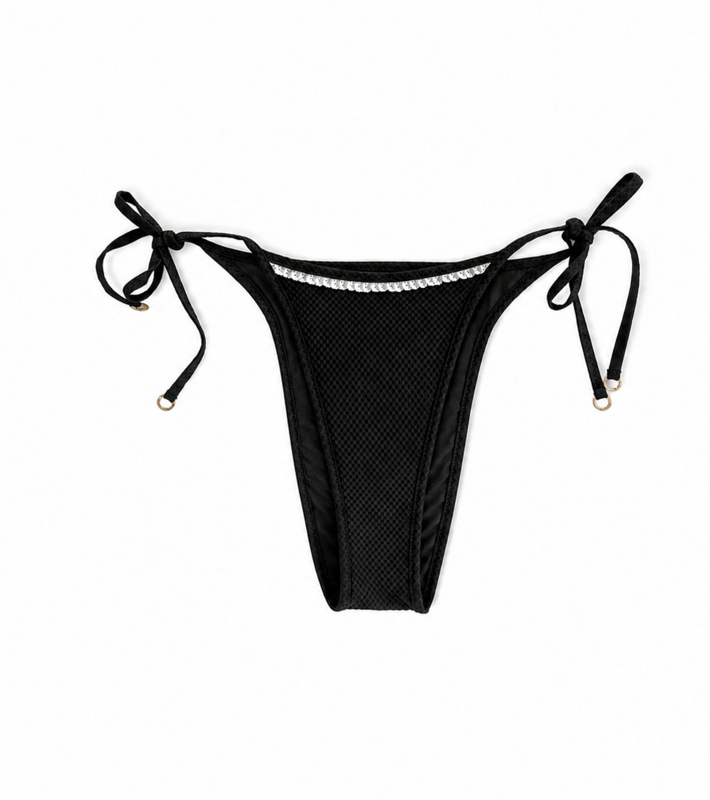 Swimwear - Waffle - Brief - Black