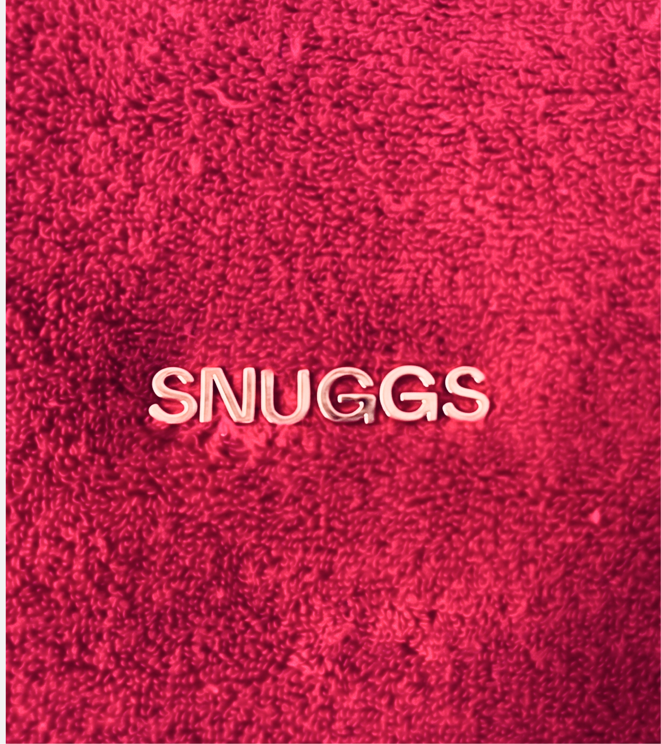 Towel bag - Red