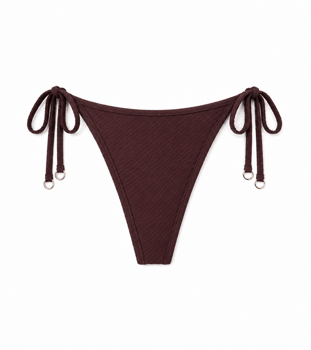 Swimwear - Waffle - Brief - Brown