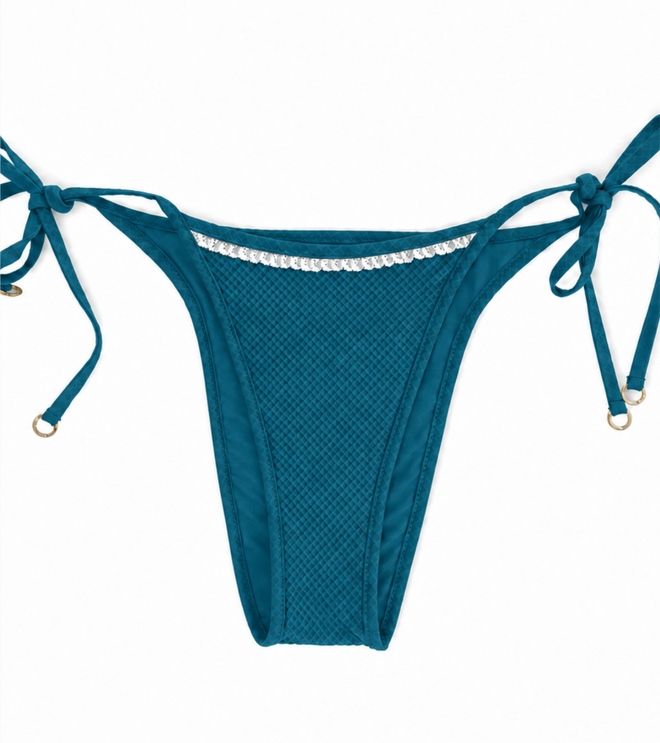 Swimwear - Waffle - Brief - Teal